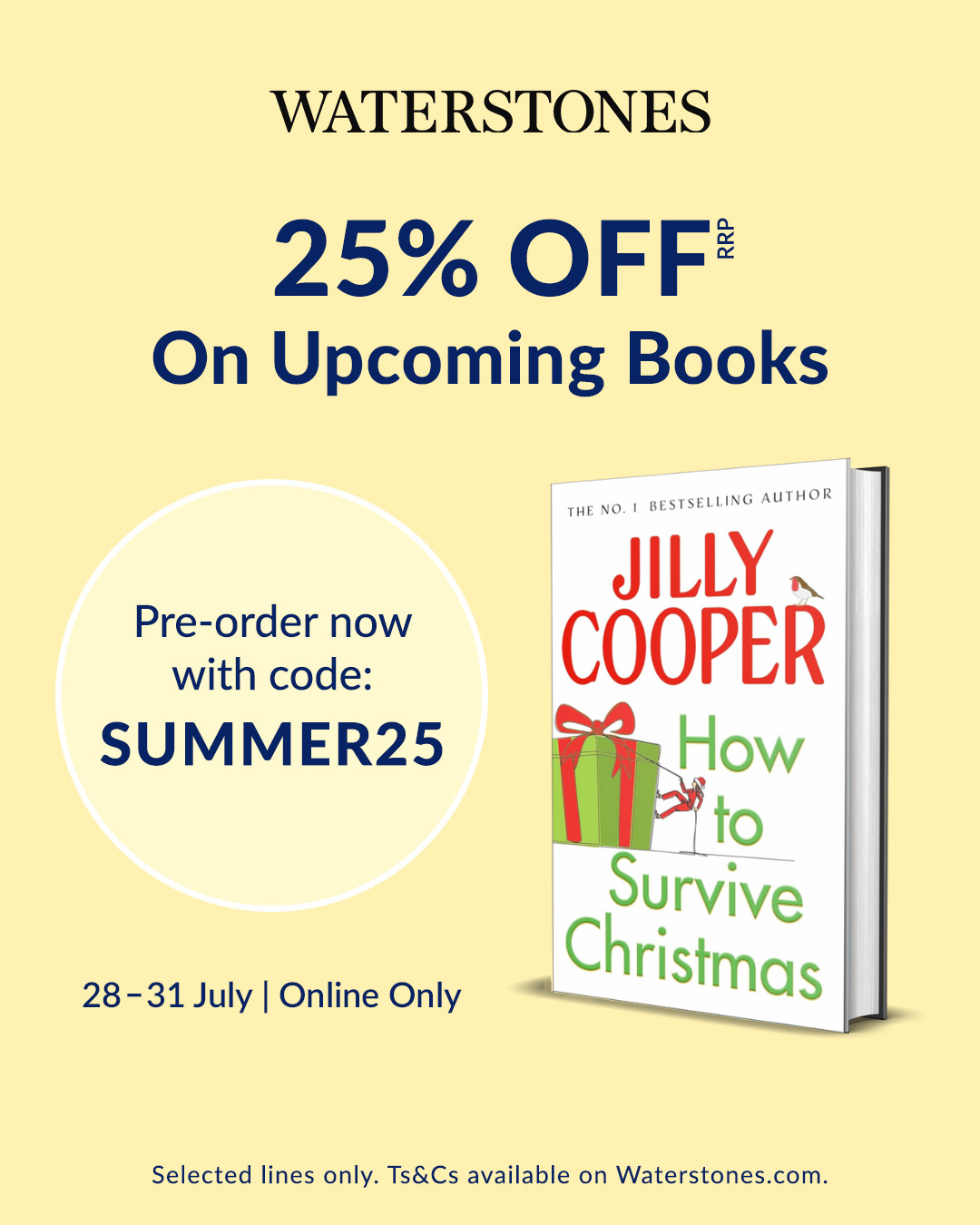 WTS Summer 25%_How To Survive Christmas 2
